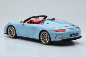 Porsche 911 991.2 Speedster マイセンブルー GT Spirit 1:18 GT408 レジン - 画像 5/6