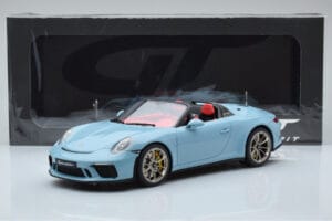 Porsche 911 991.2 Speedster マイセンブルー GT Spirit 1:18 GT408 レジン - 画像 6/6
