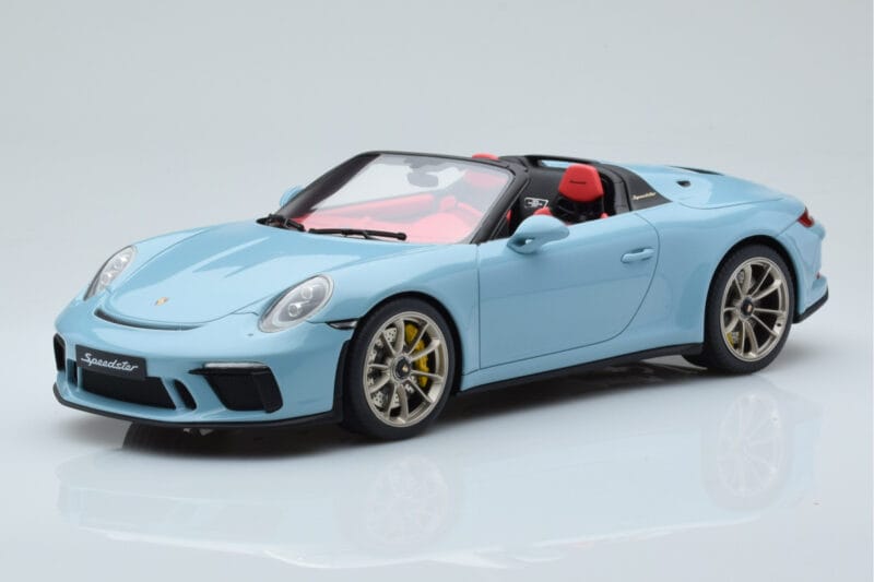 Porsche 911 991.2 Speedster マイセンブルー GT Spirit 1:18
