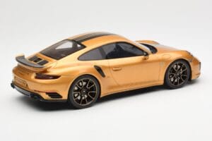 Porsche 911 991.2 Turbo S Exclusive ゴールド GT Spirit 1:18 GT444 レジン - 画像 2/6