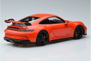 Porsche 911 992 GT3 オレンジ Norev 1:18 187300 メタル - 画像 3/7
