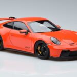 Porsche 911 992 GT3 オレンジ Norev 1:18 187300 メタル - image 5 of 7