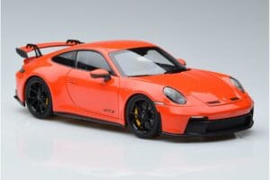 Porsche 911 992 GT3 オレンジ Norev 1:18 187300 メタル - 画像 5/7