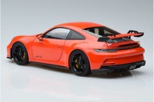 Porsche 911 992 GT3 オレンジ Norev 1:18 187300 メタル - 画像 6/7