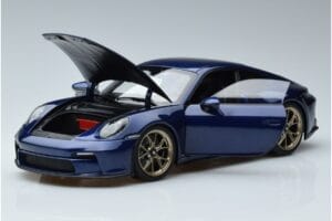 Porsche 911 992 GT3 Touring Package ブルーメタリック Norev 1:18 187302 メタル - 画像 2/7