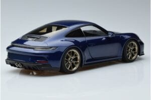 Porsche 911 992 GT3 Touring Package ブルーメタリック Norev 1:18 187302 メタル - 画像 3/7