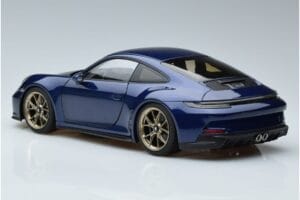 Porsche 911 992 GT3 Touring Package ブルーメタリック Norev 1:18 187302 メタル - 画像 6/7
