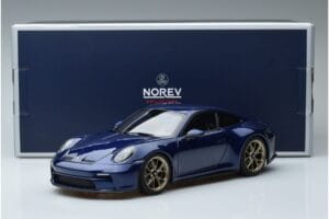 Porsche 911 992 GT3 Touring Package ブルーメタリック Norev 1:18 187302 メタル - 画像 7/7