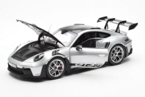 Porsche 911 992 GT3 Weissach Pack GT シルバー メタリック Norev 1:18 187366 メタル - 画像 2/8