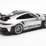 Porsche 911 992 GT3 Weissach Pack GT シルバー メタリック Norev 1:18 - image 3 of 8