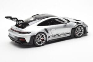 Porsche 911 992 GT3 Weissach Pack GT シルバー メタリック Norev 1:18 187366 メタル - 画像 3/8