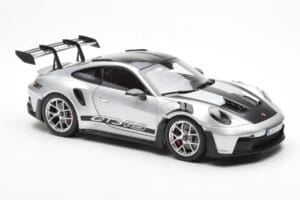 Porsche 911 992 GT3 Weissach Pack GT シルバー メタリック Norev 1:18 187366 メタル - 画像 6/8