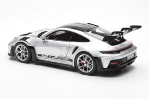 Porsche 911 992 GT3 Weissach Pack GT シルバー メタリック Norev 1:18 187366 メタル - 画像 7/8