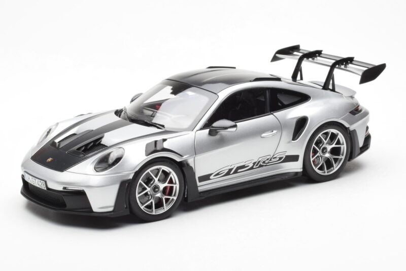 Porsche 911 992 GT3 Weissach Pack GT シルバー メタリック Norev 1:18
