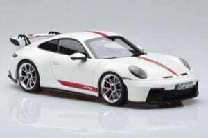 Porsche 911 992 GT3 ホワイト Norev 1:18 187306 メタル - 画像 5/7