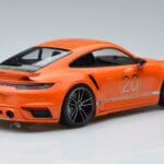 Porsche 911 992 Turbo S China 20th Anniversary オレンジ Minichamps 1:18 - image 2 of 6