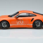 Porsche 911 992 Turbo S China 20th Anniversary オレンジ Minichamps 1:18 - image 3 of 6