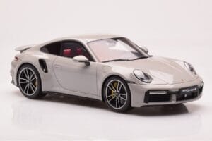 Porsche 911 992 Turbo S クレヨングレー GT Spirit 1:18 GT431 レジン - 画像 4/6