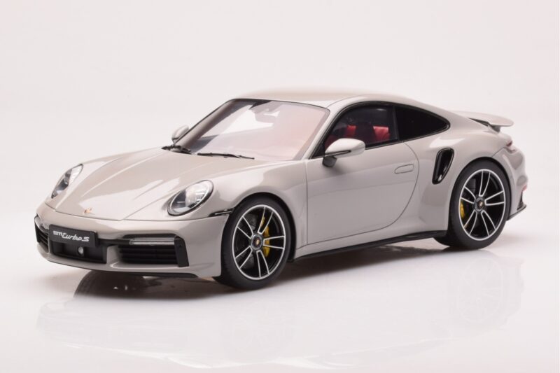 Porsche 911 992 Turbo S クレヨングレー GT Spirit 1:18