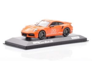 Porsche 911 992 Turbo S Gulf オレンジ Minichamps 1:43 WAP0209060N002 メタル - 画像 2/4