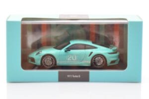 Porsche 911 992 Turbo S Mint グリーン Minichamps 1:43 WAP0209070N003 メタル - 画像 4/4