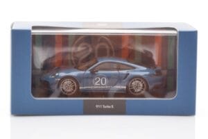 Porsche 911 992 Turbo S Oslo ブルー Minichamps 1:43 WAP0209050N001 メタル - 画像 4/4