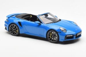 Porsche 911 992 Turbo S シャークブルー GT Spirit 1:18 GT441 レジン - 画像 4/6