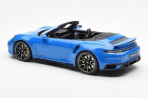 Porsche 911 992 Turbo S シャークブルー GT Spirit 1:18 GT441 レジン - 画像 5/6