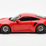 Porsche 911 992 Turbo S Sport Design レッド Minichamps 1:18 - image 4 of 8
