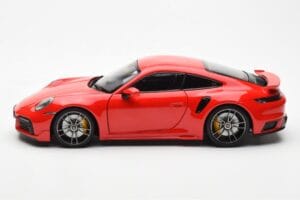 Porsche 911 992 Turbo S Sport Design レッド Minichamps 1:18 113069078 メタル - 画像 4/8