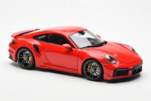 Porsche 911 992 Turbo S Sport Design レッド Minichamps 1:18 113069078 メタル - 画像 6/8