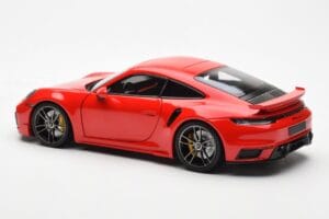 Porsche 911 992 Turbo S Sport Design レッド Minichamps 1:18 113069078 メタル - 画像 7/8