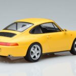 Porsche 911 993 Carrera イエロー Norev 1:18 187596 メタル - image 2 of 6
