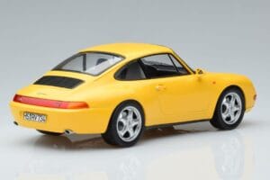 Porsche 911 993 Carrera イエロー Norev 1:18 187596 メタル - 画像 2/6