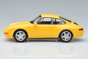 Porsche 911 993 Carrera イエロー Norev 1:18 187596 メタル - 画像 3/6