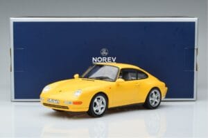 Porsche 911 993 Carrera イエロー Norev 1:18 187596 メタル - 画像 6/6