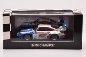 Porsche 911 993 GT2 #65 Roock Racing 24 Hours of Le Mans 1998 Minichamps 1:43 430986765 メタル - 画像 4/4
