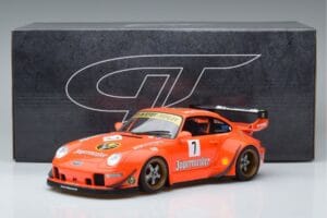 Porsche 911 993 RWB Jagermeister Asia Edition GT Spirit 1:18 KJ039 レジン - 画像 6/6
