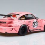 Porsche 911 993 RWB Pink Pig Asia Edition GT Spirit 1:18 GT762 レジン - image 2 of 6