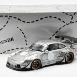 Porsche 911 993 RWB シルバー Phantom Asia Edition GT Spirit 1:18 CLDC017 レジン - image 6 of 6