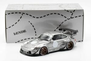 Porsche 911 993 RWB シルバー Phantom Asia Edition GT Spirit 1:18 CLDC017 レジン - 画像 6/6