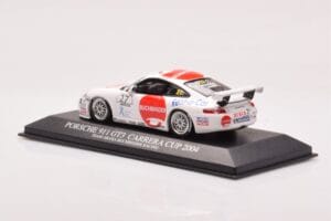 Porsche 911 996 GT3 Cup Team Araxa Buchbinder Racing #27 Landen Porsche Carrera Cup 2004 Minichamps 1:43 400046227 メタル - 画像 3/4