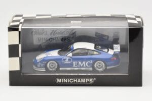 Porsche 911 996 GT3 Cup EMC2 #4 Hardt Porsche Carrera Cup 2004 Minichamps 1:43 400046204 メタル - 画像 4/4
