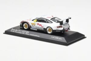 Porsche 911 996 GT3 RS Siemens #50 M. Ortelli / M. Lieb / R. Dumas 24 Hours of Spa 2003 Winners Minichamps 1:43 400036950 メタル - 画像 3/4