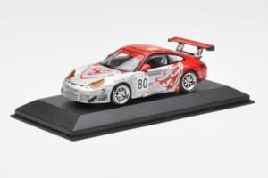 Porsche 911 996 GT3 RSR Flying Lizard #80 S. Neiman / J. Pechnik / J. Van Overbeek GT2 Class 24 Hours of Le Mans 2005 Minicha - 画像 2/4
