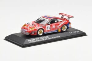 Porsche 911 996 GT3 RSR Gulf #73 Lambert / Lefort / Palttala 1000km Spa 2005 Minichamps 1:43 400056473 メタル - 画像 2/4
