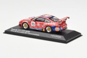 Porsche 911 996 GT3 RSR Gulf #73 Lambert / Lefort / Palttala 1000km Spa 2005 Minichamps 1:43 400056473 メタル - 画像 3/4