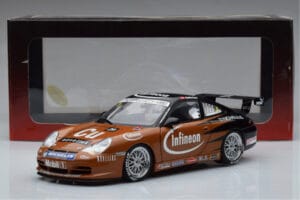 Porsche 911 996 GT3 R #2 S. Miau Carrera Cup Asia 2004 AUTOart 1:18 80488 メタル - 画像 7/7