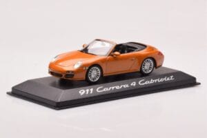 Porsche 911 997 Carrera 4 カブリオレ オレンジ メタリック Minichamps 1:43 WAP02001618 メタル - 画像 2/4