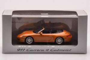 Porsche 911 997 Carrera 4 カブリオレ オレンジ メタリック Minichamps 1:43 WAP02001618 メタル - 画像 4/4